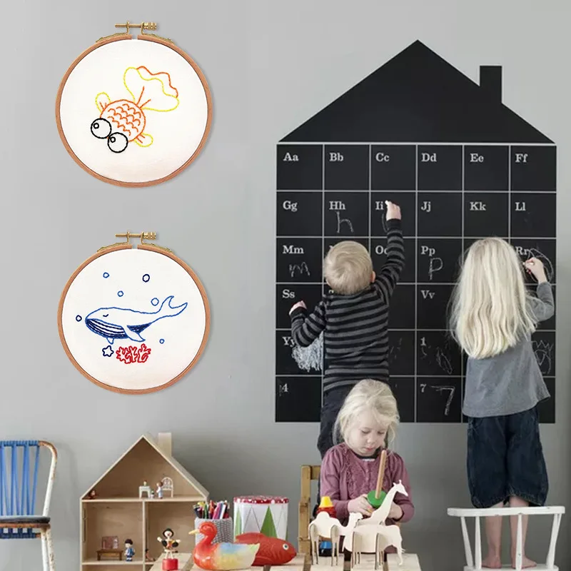 Набор для вышивки с милыми животными сделай сам миниатюрное милое мультяшное