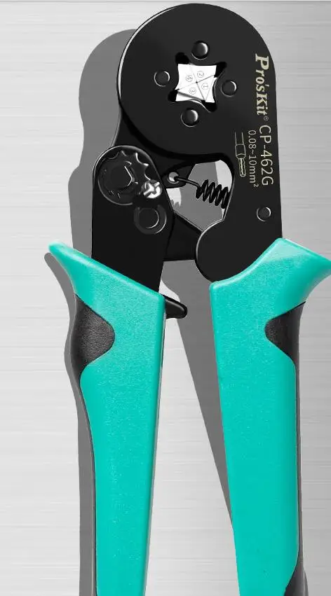 Proskit CP462GTubular Crimping Pliers Tools Terminal Pliers Crimping Pliers Crimping Pliers 4-Sided