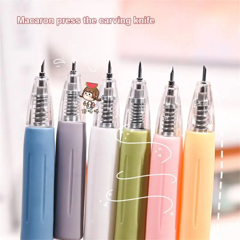 

Press the Carving Knife Art Utility Knifes Paper Cutter Stickers Scrapbooking Cutting Tool DIY Craft Supplies School Supplies