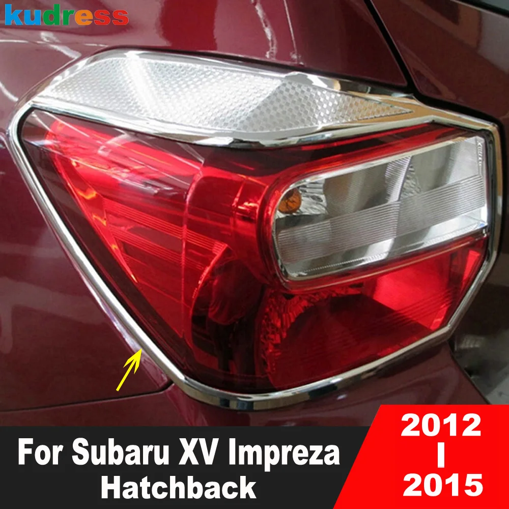 

Накладка на заднюю фару хэтчбека для Subaru XV Impreza 2012 2013 2014 2015