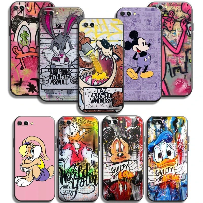 

Disney Cartoon Phone Cases For Huawei Honor P30 P40 Pro P30 Pro Honor 8X V9 10i 10X Lite 9A 9 10 Lite Coque Carcasa Soft TPU