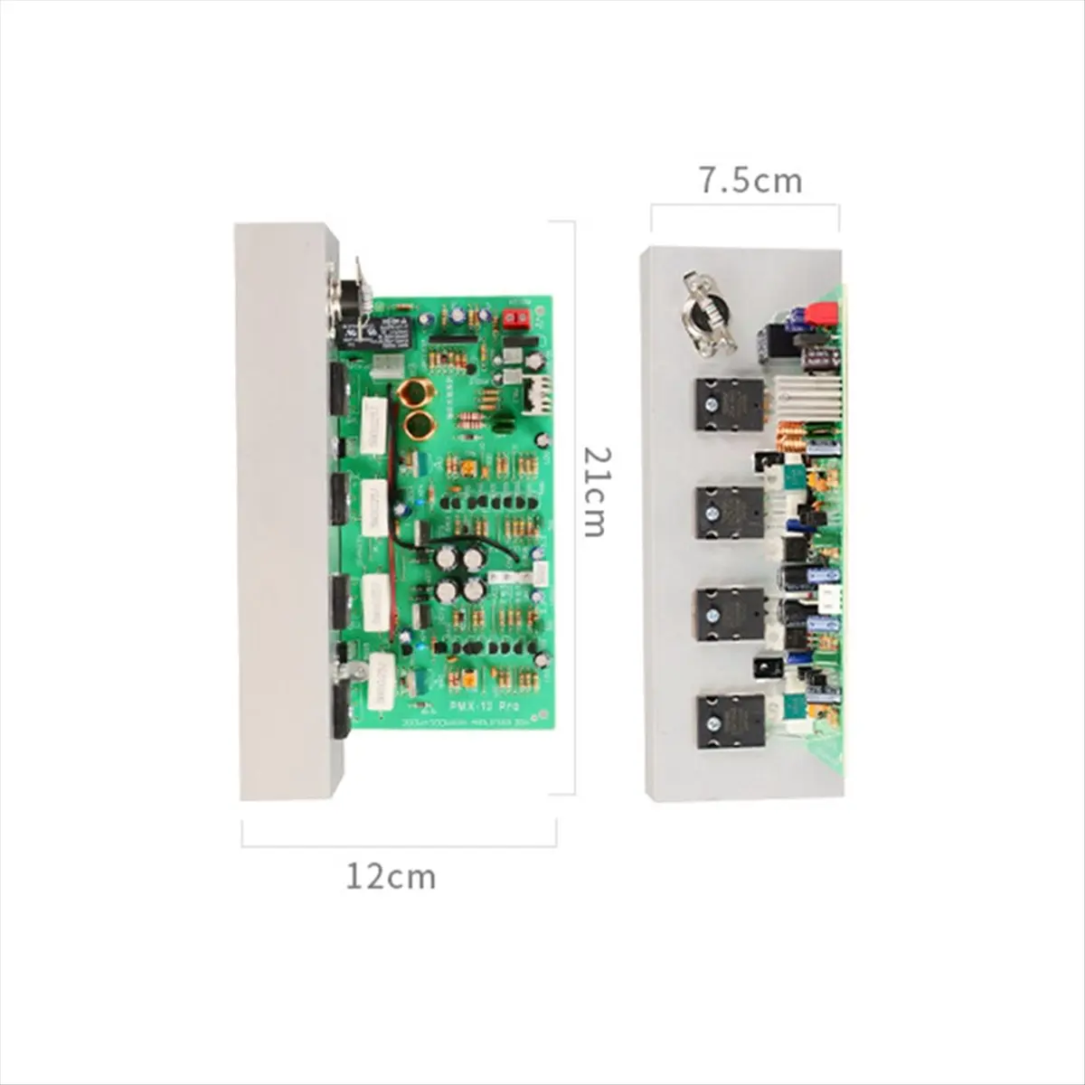 Фото Новая усилительная плата PMX-300W 828new 2SA1943/C5200 300Вт+300Вт с контролем температуры, 2.0-канальный HIFI аудиоусилитель №4