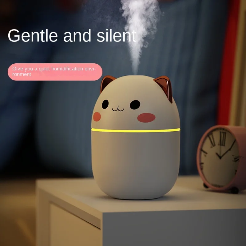 

Portable USB Mini Cute Pet Aromatherapy DiffuserOffice Home Mute Car Air Humidi Essential Oils Diffuser