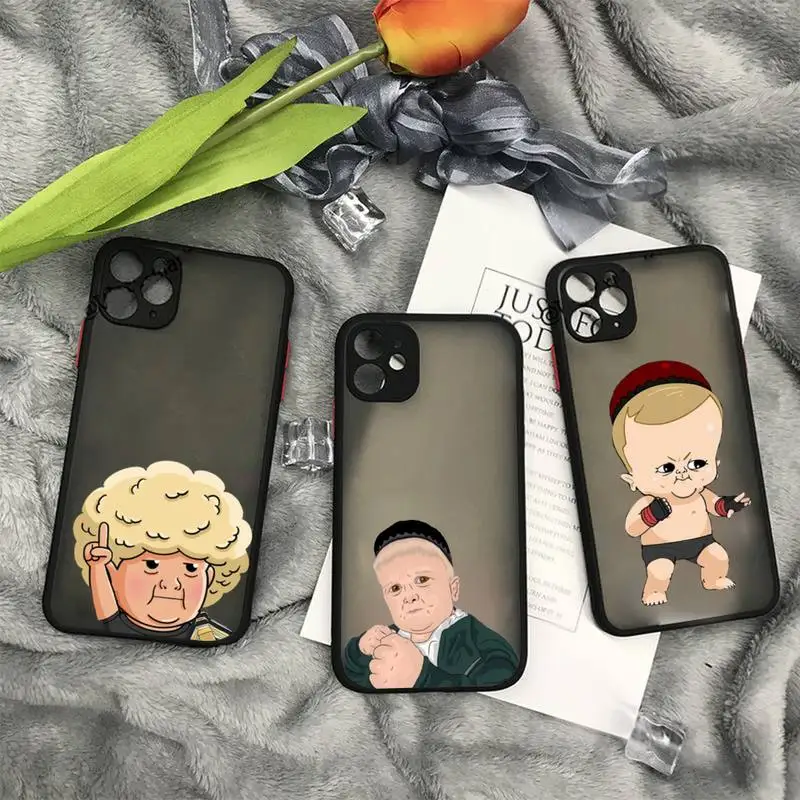 

funny hasbulla cartoon Phone Case matte transparent For iphone 11 12 13 7 8 plus mini x xs xr pro max cover