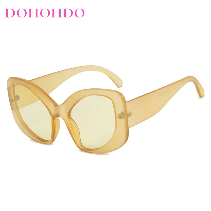 DOHOHDO солнцезащитные очки кошачий глаз женские новые роскошные брендовые