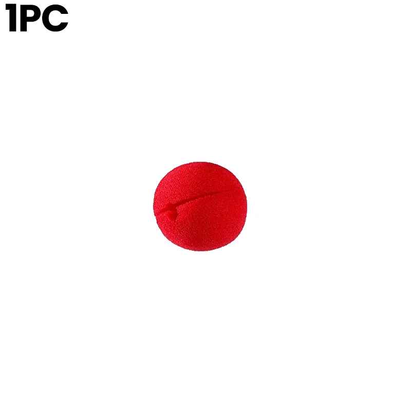 

Красный губчатый нос клоуна