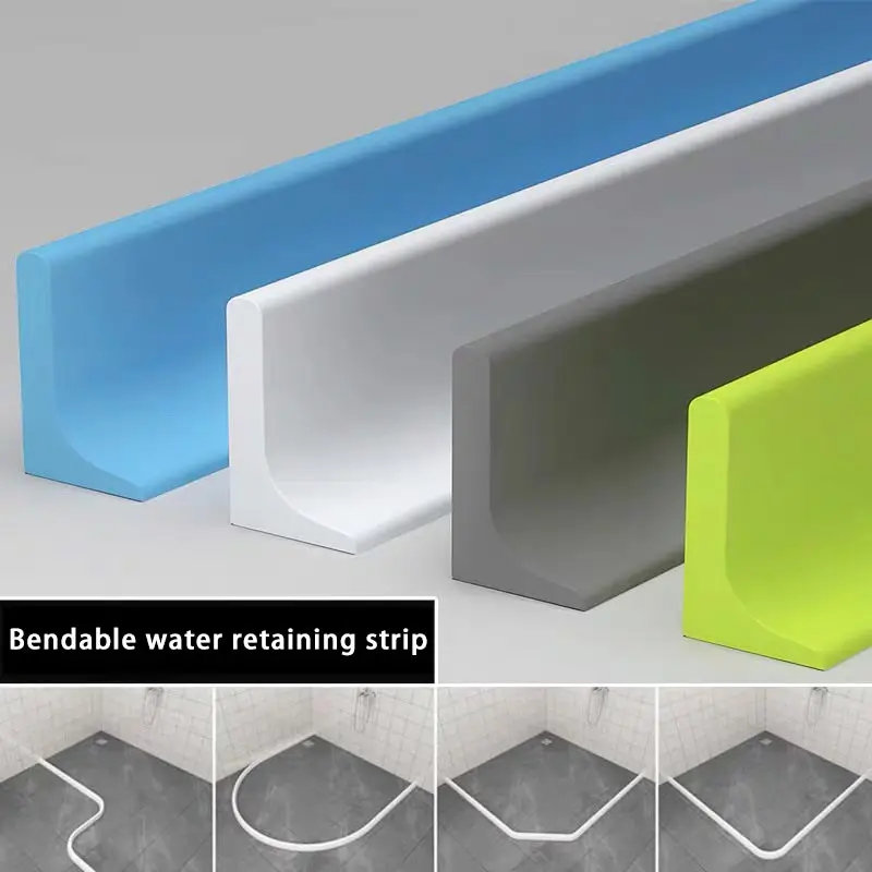 Сгибаемая силиконовая прочная водоудерживающая полоса для ванной комнаты двери