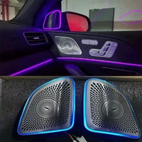 64 color tweeter speaker cover for mercedes benz gle gls class amg gle53 gle63 gls63 ambient light horn cover
