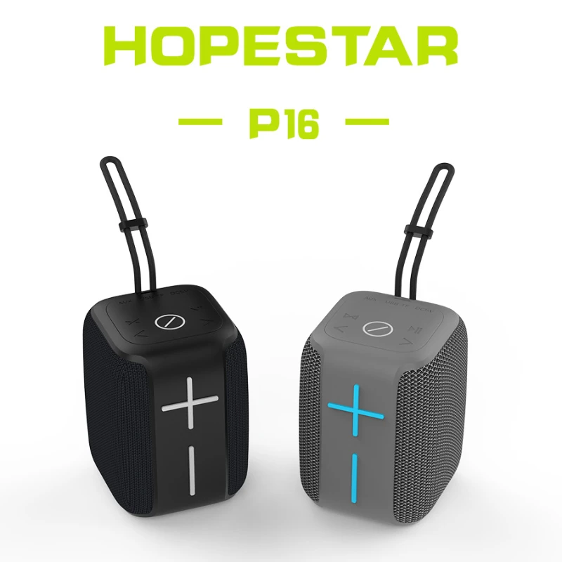 

HOPESTAR-P16 Bluetooth Сабвуфер Портативный беспроводной Bluetooth динамик Поддержка карты USB FM водонепроницаемый динамик длительный срок службы батареи