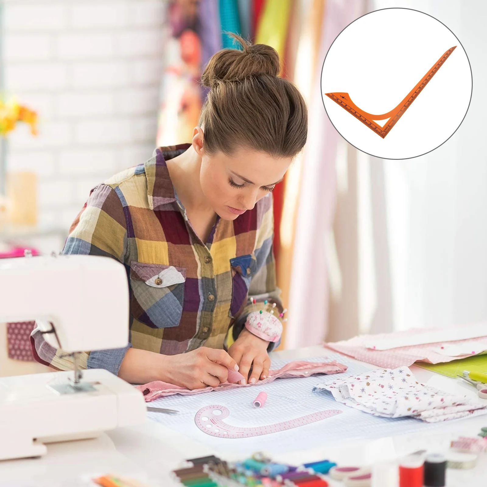 Линейка для лоскутного шитья резки измерительный инструмент макета линейки