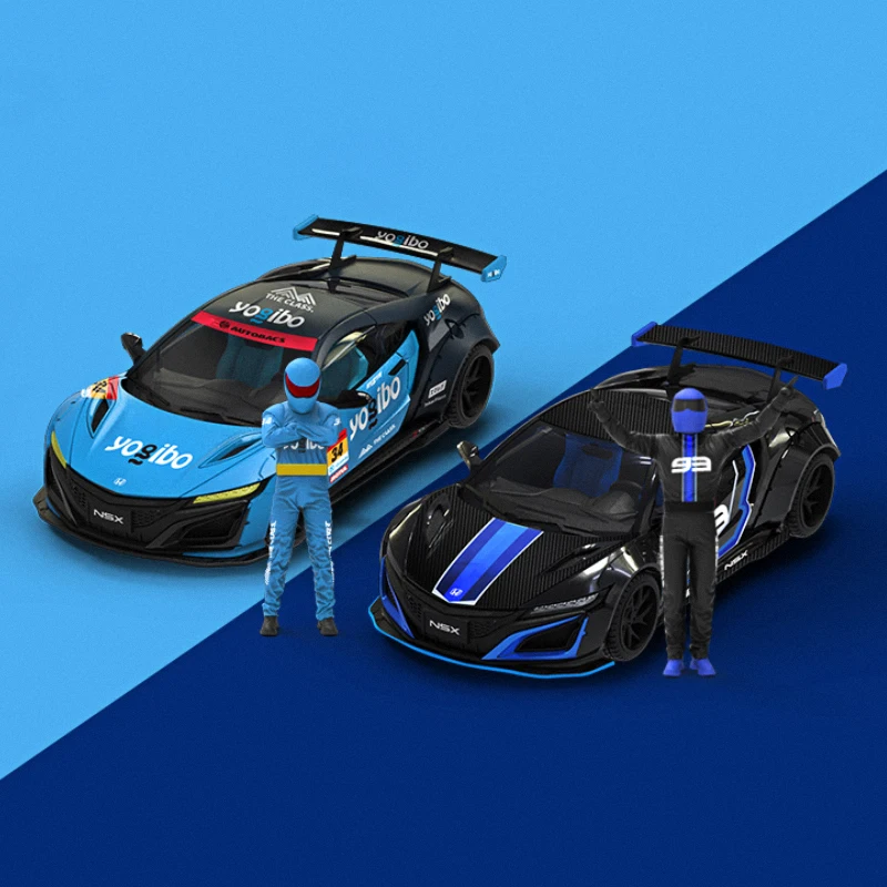 

Timemicro 1:64 Honda Nsx Series NO.34/NO.93 Alloy Simulation Model Car