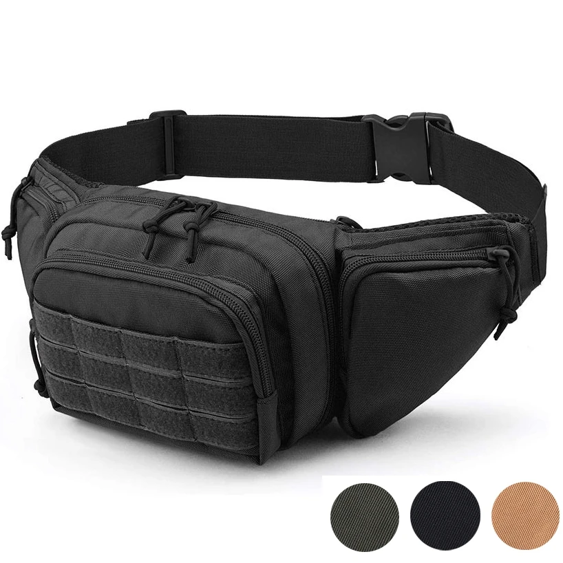 

Tactical Handgun Concealed Carry Waist Bag Outdoor Pistol Pouch Waist Pocket Portable Handgun Holster Soft Pistol Pouch