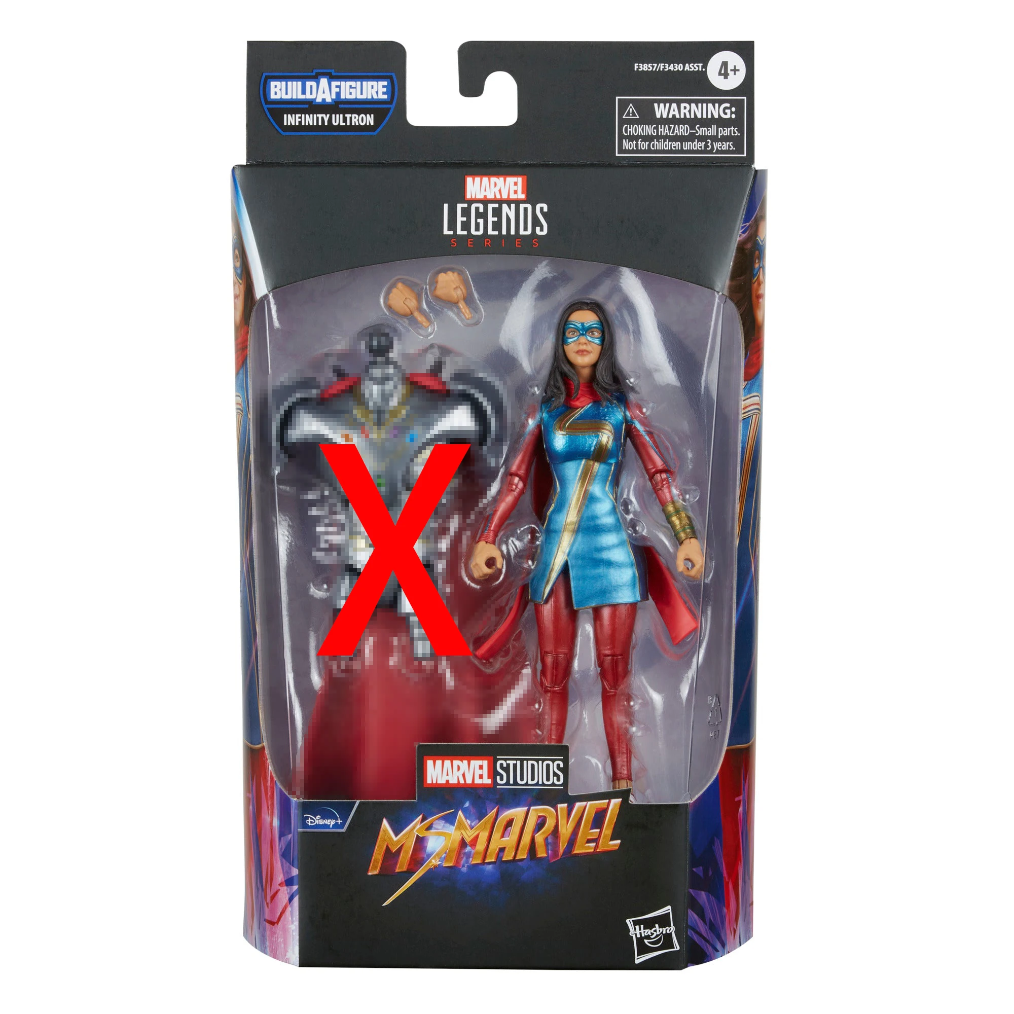 

Disney Plus Marvel Legends Series Ms. Marvel 6-Inch Collectible Action Figure Boy Toys Christmas Gift