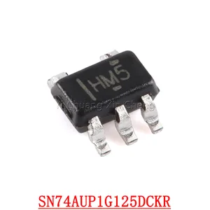 10Pieces SN74AUP1G125DCKR SN74AUP1G125 SC-70-5 SN74AUP1G125DBVR SOT-23-5 Single Bus Buffer Gate Chip IC