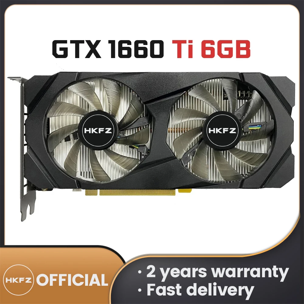 

Видеокарта HKFZ GTX 1660 1660 Super 1660 Ti 6 ГБ GDDR6 192 бит PCI-E 3,0 × 16 GPU серии gtx 1660, видеокарта для игр