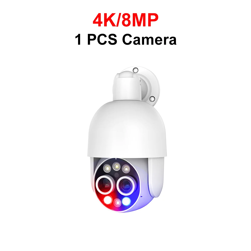 

MISECU 8MP 4K POE Dome IP камера 8X гибридный зум