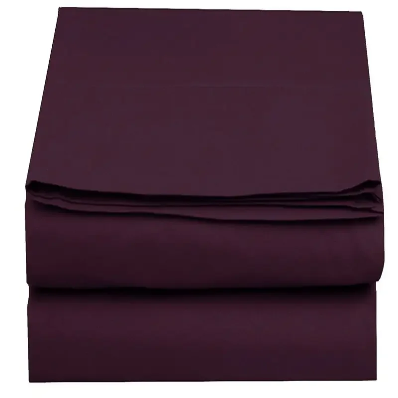 

Set of 4 Extra-Long Fitted Sheet Deep Pocket Queen Size Purple