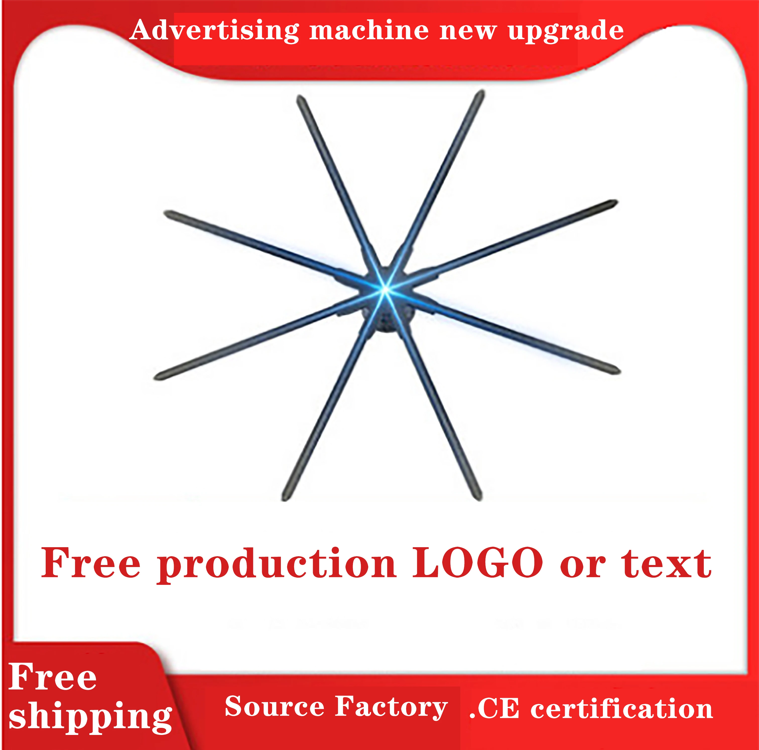 Голографический 3d проектор плавающий проекционный экран светодиодный ное