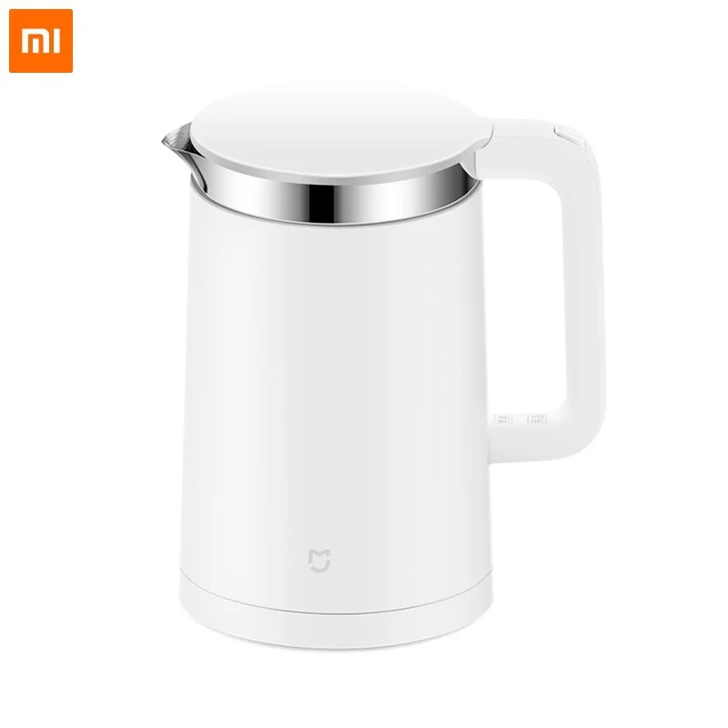 

Оригинальный термостатический Электрический чайник Xiaomi Mijia емкостью 1,5 л с термостатом 12 часов, умное управление с помощью мобильный телефо...