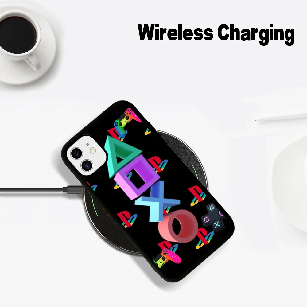 Чехол для телефона Ps5 Hot Game IPhone 15 Pro Max чехол 14 Plus 13 12 11 магнитный Magesafe с беспроводной