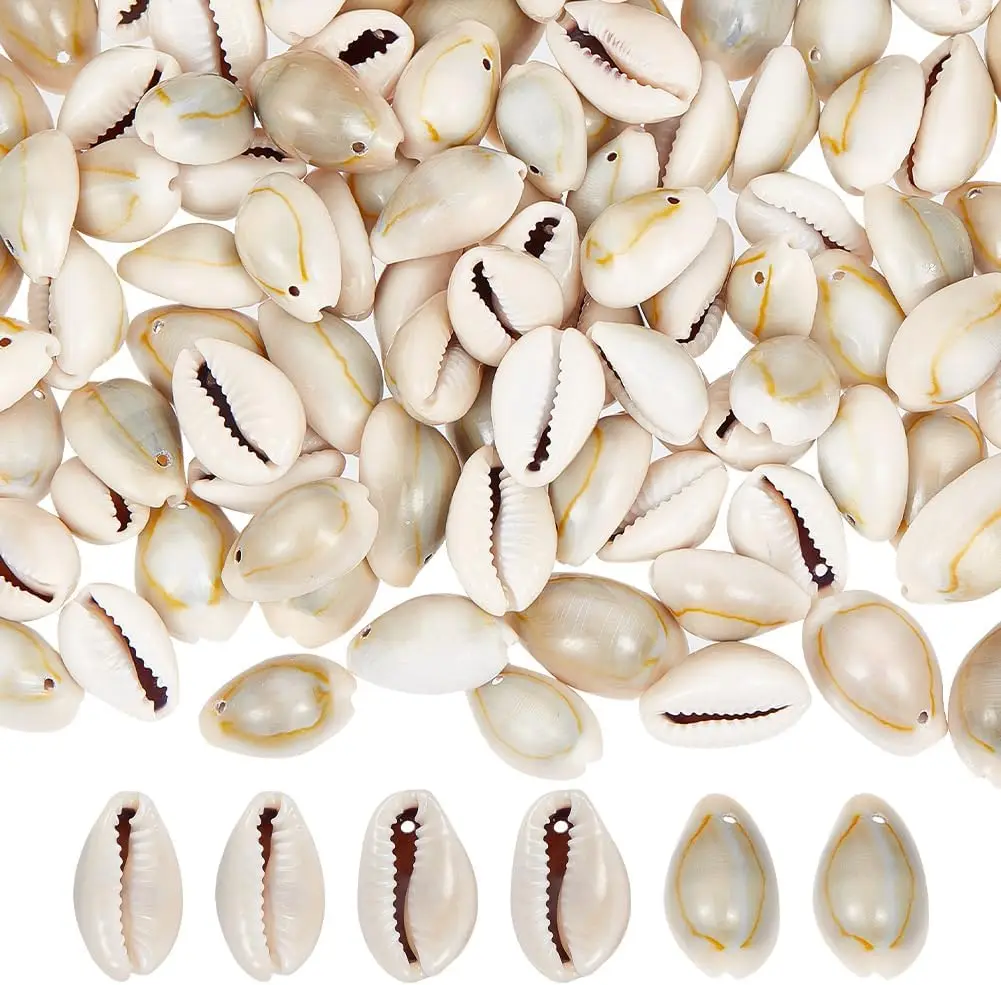 

250 ~ 300 шт. натуральные бусины из ракушек каури, спиральные бусины из ракушек, отверстие 2 мм, безделушка из раковины, набор украшений для аквариума
