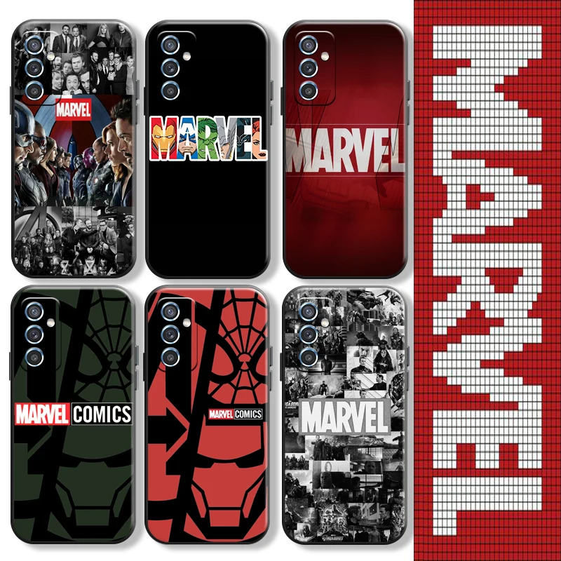 

Marvel Logo Comics For Huawei P Smart Z 2019 2020 P20 P30 Lite Pro Phone Case Black Coque Soft Liquid Silicon Funda