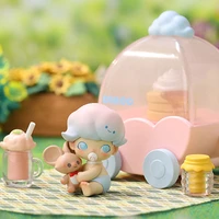 popmart dimoo goes to outing series blind box mystery box caixa sorpresa toy girls anime figures cute model birthday gift guess