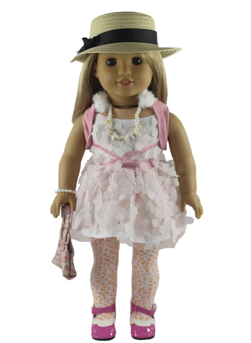 Набор одежды для модных кукол "Fashion Doll Clothes Set Toy Clothing Outfit for 18" Американская повседневная одежда Множество вариантов стилей X108.