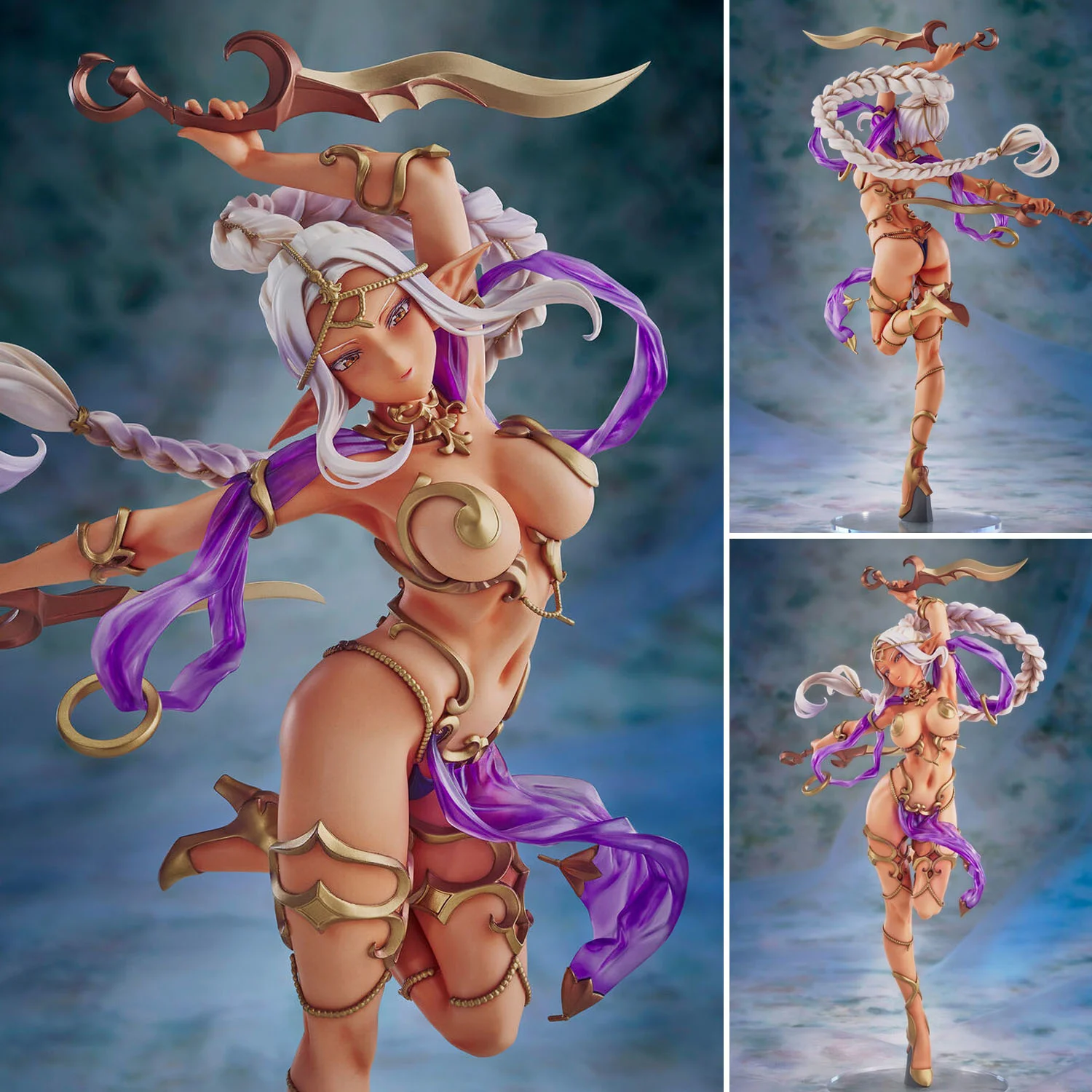 

Dark Elf Mura Natigaru PVC Sexy Cut Girl Anime Toy Hentai Model Dolls Adult Collection Gift Toys