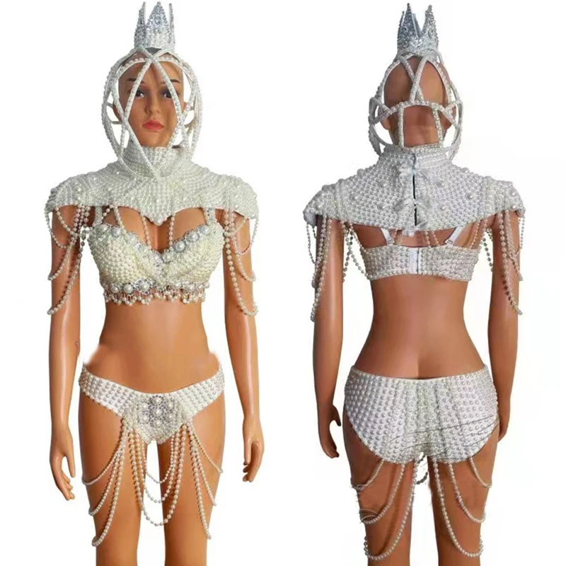 

Женский костюм для ночного клуба, танцевальный костюм для выступления, сексуальный женский костюм бикини, танцевальный костюм для бара, вечевечерние, одежда для диджея, Rave наряд VDB5416