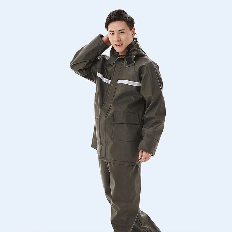 

Водонепроницаемый дождевик для езды на мотоцикле AH50YY, мотоциклетная толстовка, светоотражающий дождевик с накидкой, куртка, брюки, костюм, непромокаемая одежда для пешего туризма