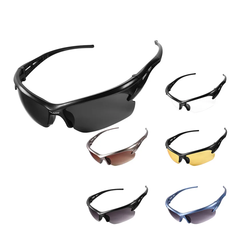 

1pc Bicycle Riding Glasses Outdoor Sports Motorcycle Windproof Dustproof Explosion-proof Knight Mirror Frameless Glasses