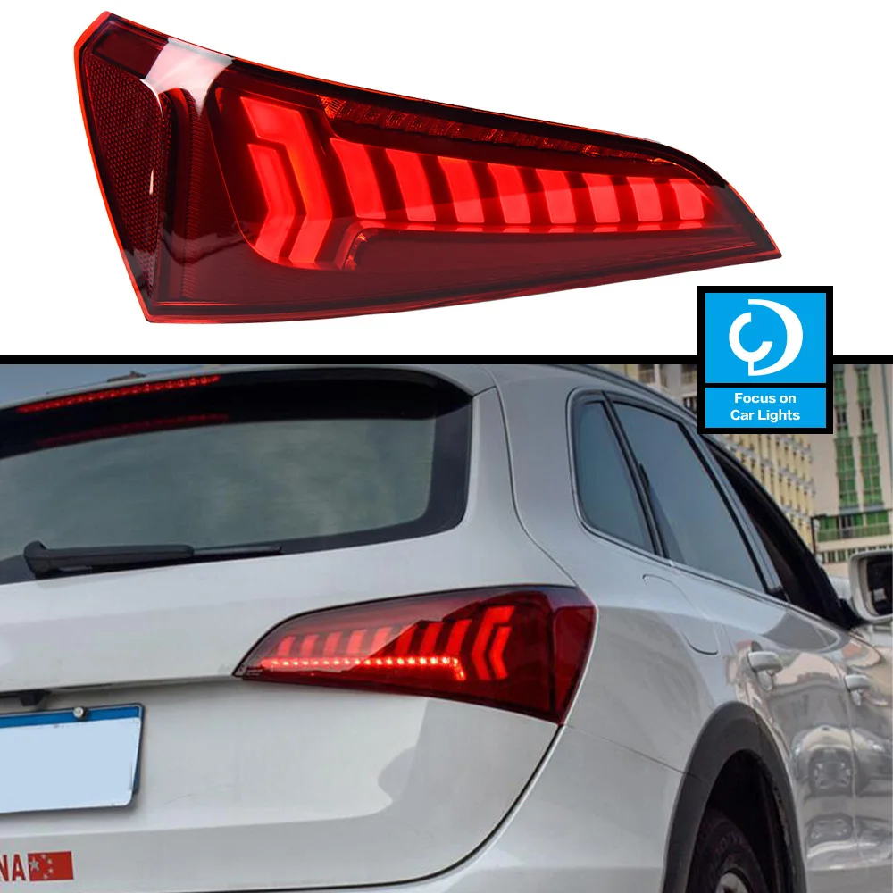 

Taillights StylingFor Q5 Q5L 2008-2018 Q7 Type Tail Light LED DRL Running Signal Brake Reversing Parking Lighthouse Facelift