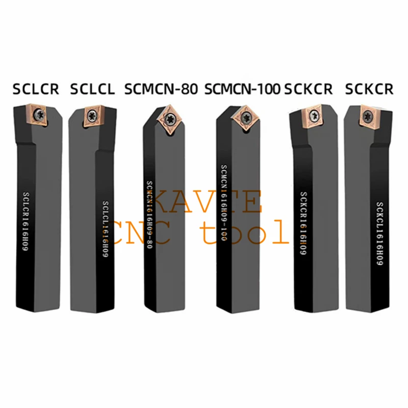 Фото Внешний токарный инструмент SCLCR/L SCACR/L SCKCR/L SCBCR/L SCGCR/L SCFCR/L SCMCN 1212H09 1616H09 2020K09 Держатель для твердосплавных пластин CCMT09 №5
