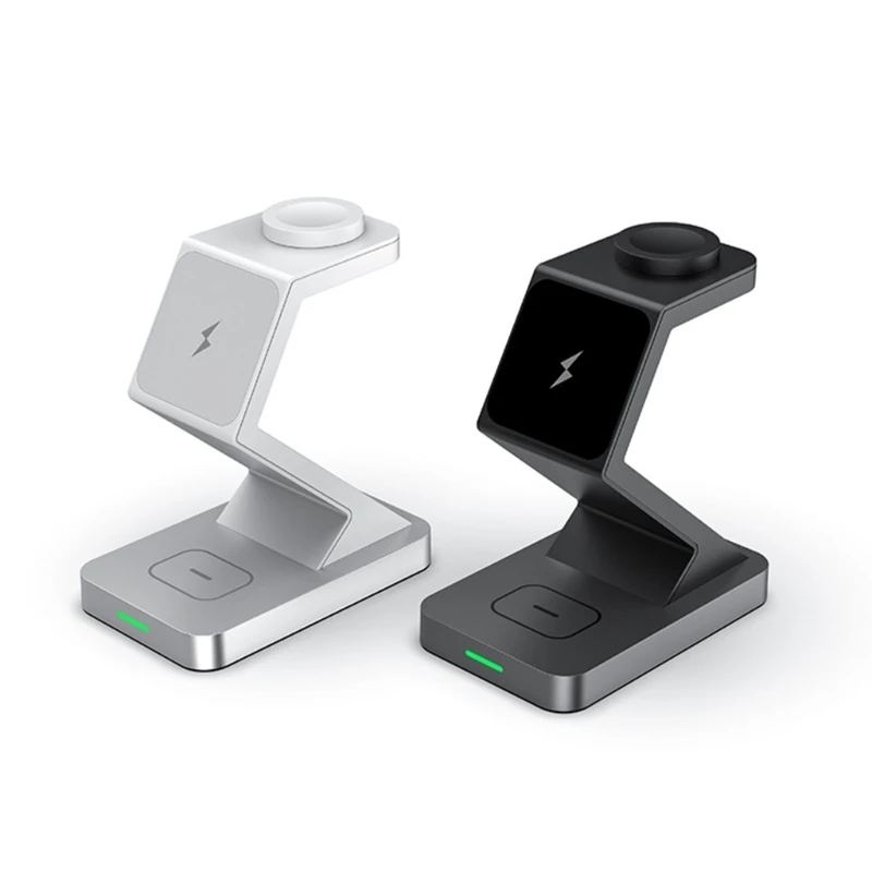 

New Wireless Magnetic Adapter 15W Three-in-one Fast Charging Cable Station