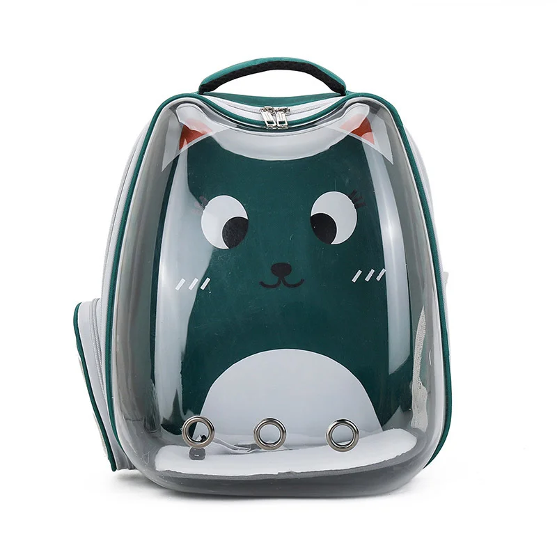 

The New Space Capsule Cat Pet Outing Backpack Transparent Dog Backpack Out Breathable Portable Comfortable Pet Bag Pet Supplies