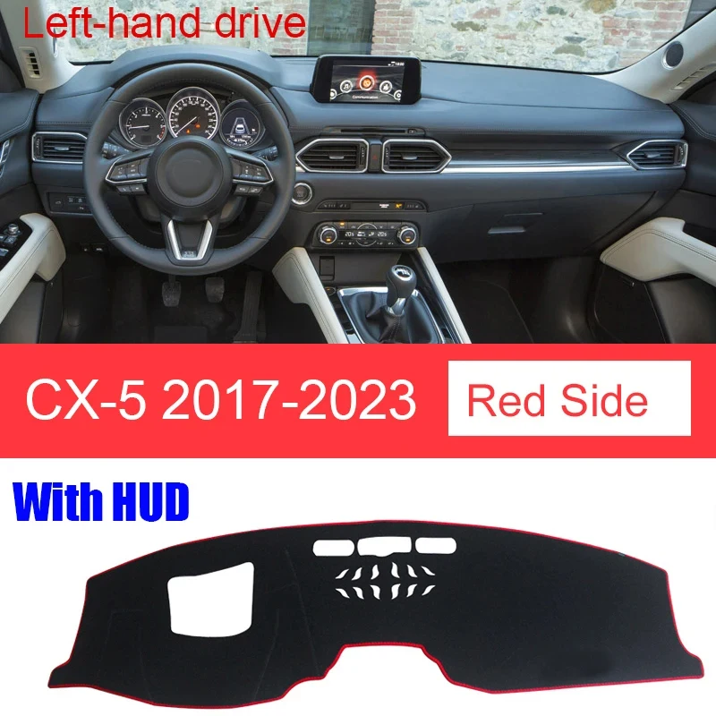 

Для Mazda CX-5 CX5 KF 2017 2018 2019 2020 2021 2022 2023 автомобильный солнцезащитный козырек на приборную панель, нескользящий коврик для стола, аксессуары