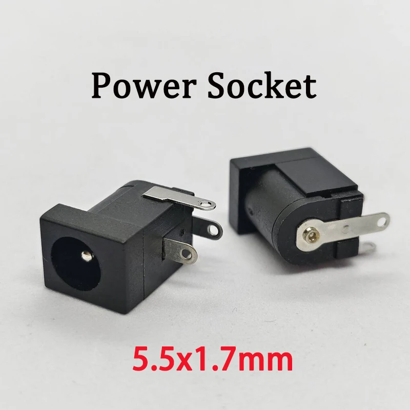 Фото 10/20 шт. Горячая распродажа: Разъемы Jack Socket 5.5x2.5мм, 5.5x2.1мм, 5.5/4.0/4.8x1.7мм, 3.5x1.35мм, 3-контактные, подключаемые №5