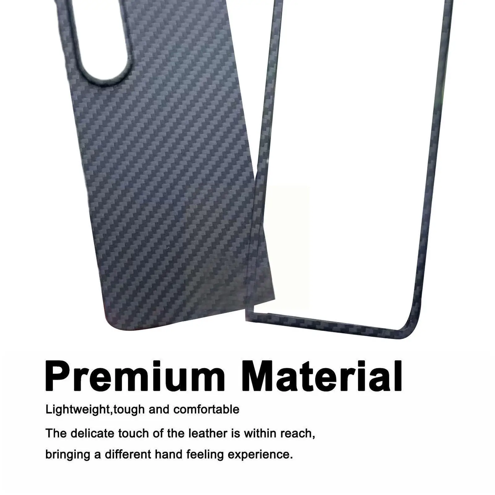 

Ultrathin Carbon Fiber Aramid Anti-explosion Mobile Phone Protective Cases Protection Shell For Samsung Z Fold 4 Case P8K1
