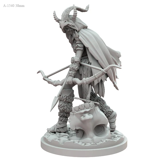 KD 38 мм мерцающий солдат Фотополимерная смола