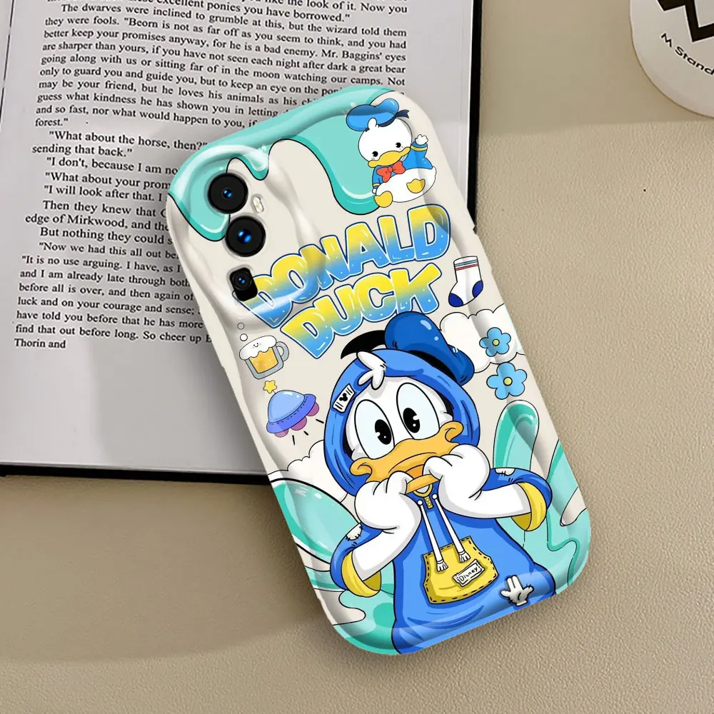 Чехол Disney Дональд Дак для OPPO Reno 11 11F 8 8T 7 7Z 6 5 5F 4 Pro A17 A16 A16S A54S A15S A35 A15