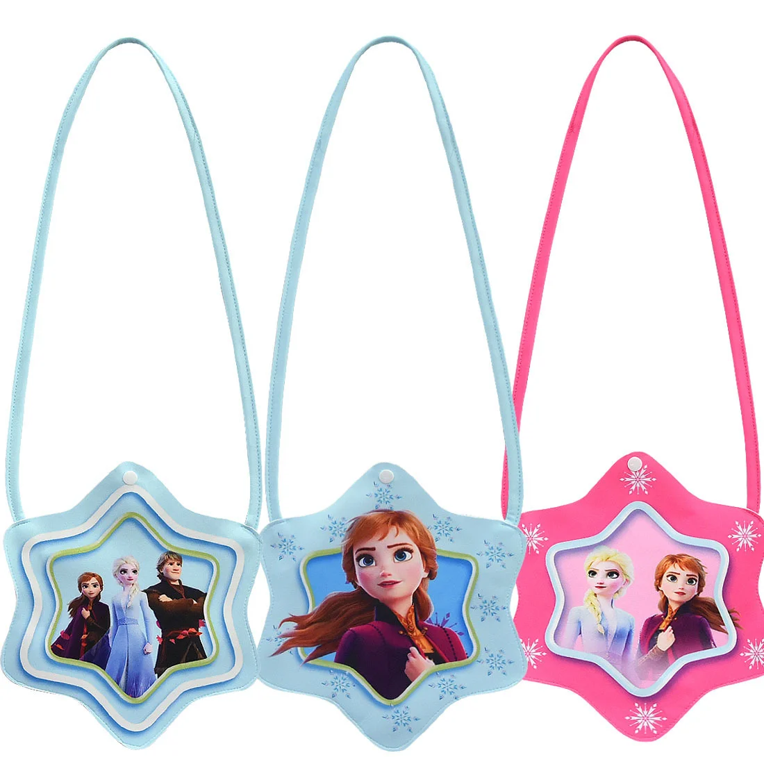 

Disney New Frozen Cartoon Coin Bags Baby Girls Handbag Children's Shoulder Bags Girls Small Bags