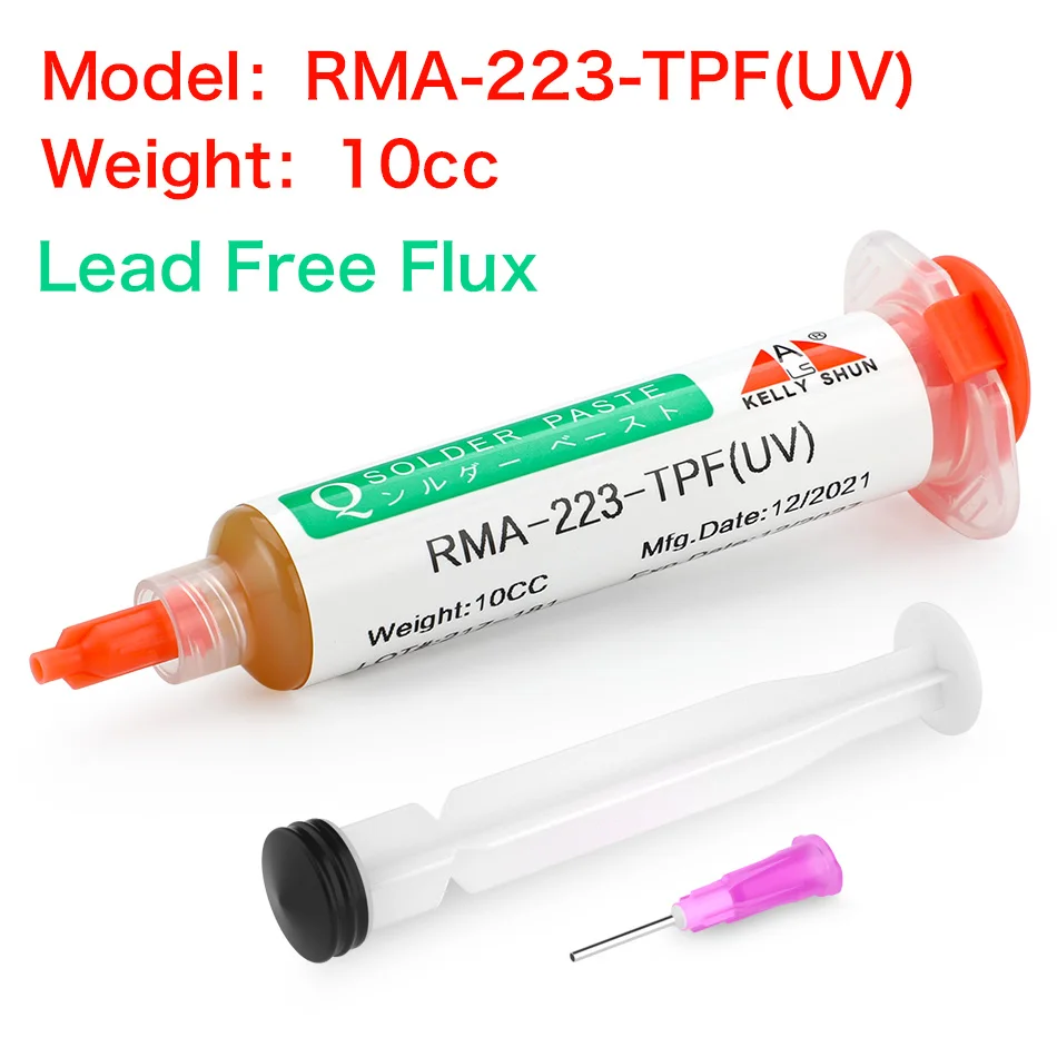 

Сварочный флюс BGA, экологически чистый свинцовый шприц BGA для ремонта телефонов, безграничный сварочный флюс 10 г