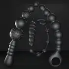 Анальная пробка различных размеров массажер простаты взрослые геи фаллозы Анальная пробка бусины секс-игрушки для мужчин БДСМ игрушки для женщин анальные игрушки