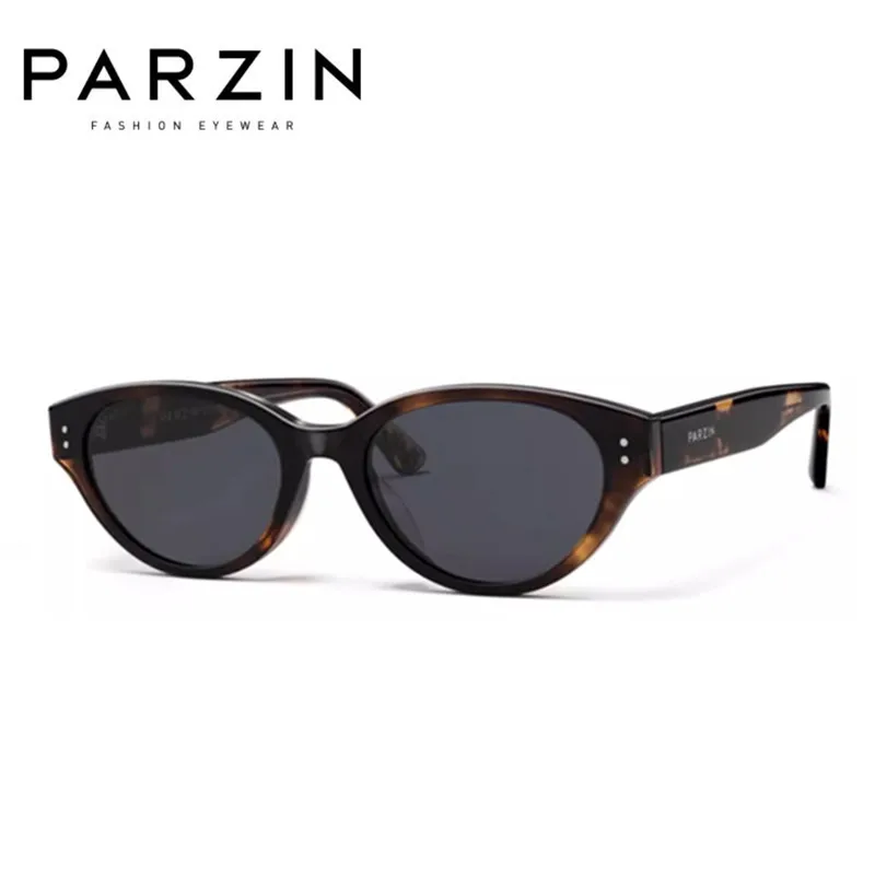 PARZIN новые солнцезащитные очки винтажные кошачий глаз женские модные с защитой от
