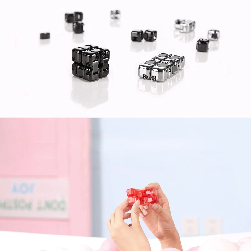 Красочные строительные блоки Xiaomi Mijia Mitu Spinner игрушка-антистресс для пальцев