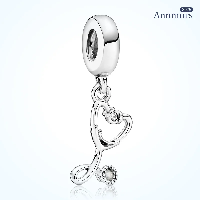 

Heart PendantSilver Plating Fits Charms Bracelets For Woman Girl Beads Gifts For Women Bracelet And Necklace