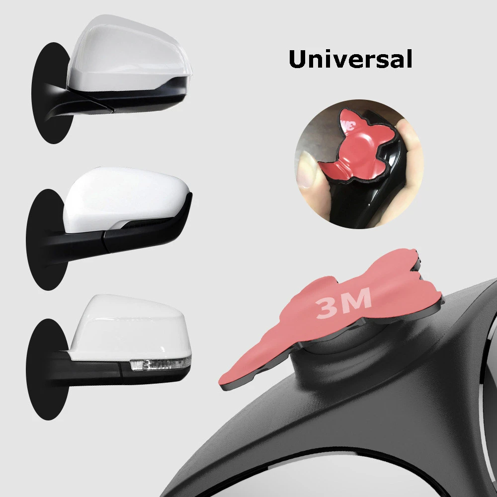 

360 Degree Rotatable Side Car Blind Spot Convex Mirror Automibile Exterior Rear View Parking Mirror Safety Accessories