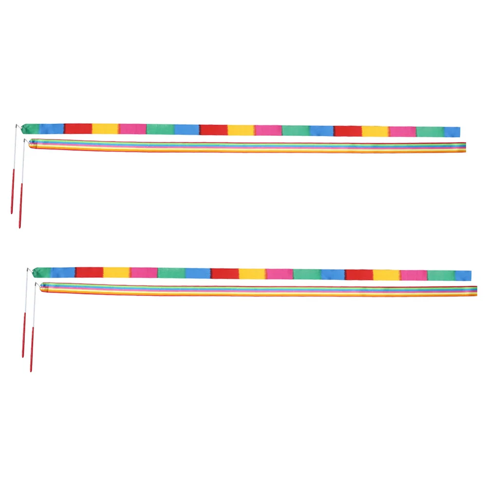 

Ribbons Ribbon Dance Dancing Gymnastics Wands Streamers Kids Rhythmic Streamer Sticks Artistic Twirling Wand Rotatingperforming