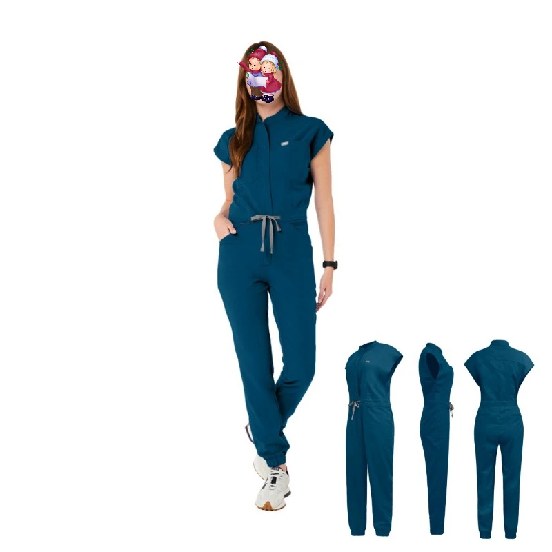 Скрабы женская униформа больничные хирургические халаты комбинезон элитная